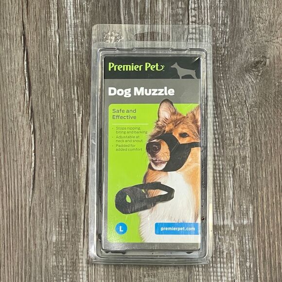 Premier Pet Dog Muzzle for Large Dogs - Padded Nylon for Safe, Comfortable NEW - Picture 1 of 5